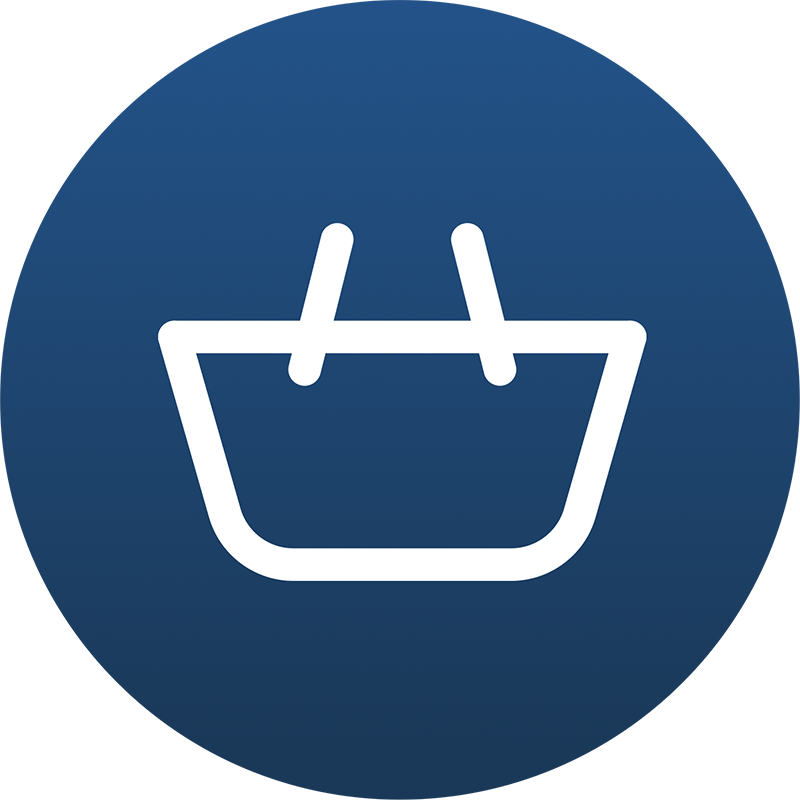 Icona carrello della spesa